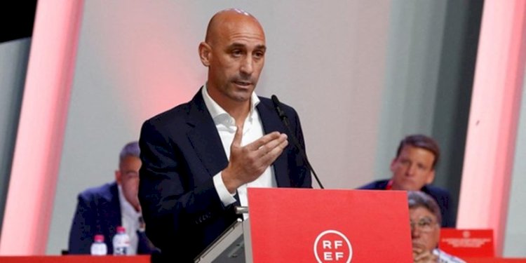 Presiden Federasi Sepak Bola Spanyol, Luis Rubiales/ist