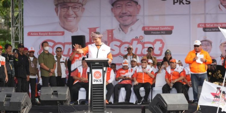 Bakal Capres Koalisi Perubahan untuk Persatuan, Anies Baswedan di Palembang, Sumatra Selatan/Ist
