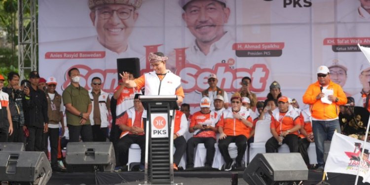 Anies Baswedan saat berada di BKB Palembang, Minggu (10/9). (ist)