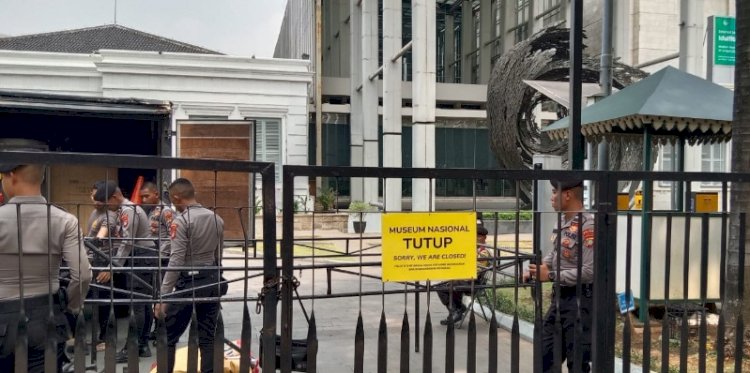 Museum Nasional Indonesia atau Museum Gajah ditutup sementara/RMOL