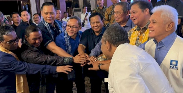 Partai Demokrat resmi bergabung dengan poros pendukung bakal calon presiden (capres) Prabowo Subianto atau Koalisi Indonesia Maju (KIM)/Ist