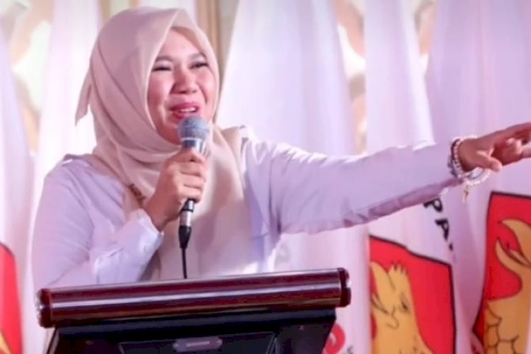 Ketua DPD Partai Gerindra Provinsi Sumatera Selatan (Sumsel), Hj Kartika Sandra Desi. (ist/rmolsumsel.id)