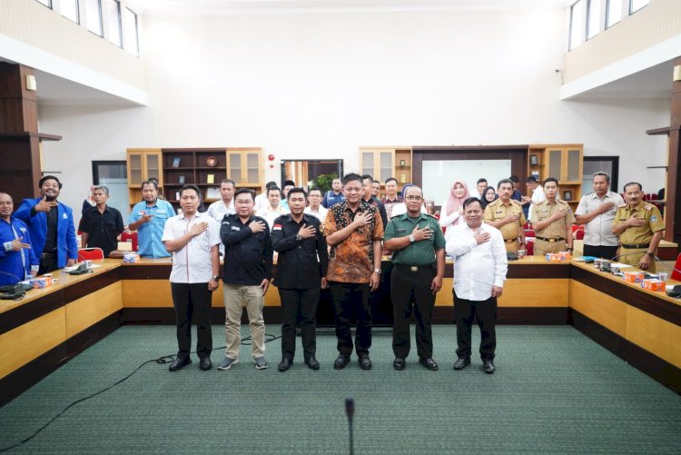 Rapat Koordinasi Kebijakan Dana Kampanye, Rekening Khusus Dana Kampanye dan Kebijakan Pelaksanaan Kampanye pada Pemilu serentak 2024 mendatang. (ist/rmolsumsel.id)