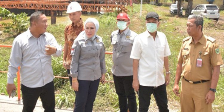 Komisi IV DPRD Sumsel dan Dinas LHP Sumsel mendatangi PT RMK yang mencemari lingkungan sekitar/RMOLSumsel