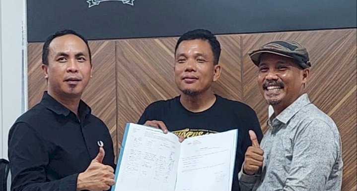 Rapat Pleno Dewan Kesenian Palembang (DKP) menunjuk Hasan sebagai Ketua Plt. (ist/rmolsumsel.id)