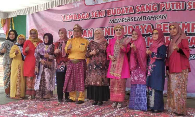 Pekan Seni Budaya  Perempuan Palembang  Darussalam Ke- 2 tahun 2023  resmi dibuka/Foto:Dudy Oskandar