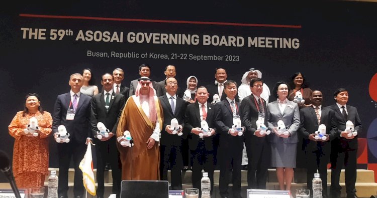 Pertemuan ke-59 Pengurus Organisasi Lembaga Pemeriksa se-Asia atau Governing Board Asian Organization of Supreme Audit Institutions (GB ASOSAI). (Ist/RMOLSumsel.id)