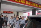 Kunjungi Lapas Lubuklinggau, Kakanwil Kemenkumham Sumsel Minta Petugas Kompak