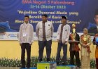 SMA Negeri 6 Palembang Pertahankan Gelar Juara Umum Lomba MTQ dan Hadrah
