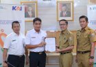 PT KAI Divre III Berikan Bantuan CSR 3 Unit Kontainer Sampah Untuk Kota Palembang