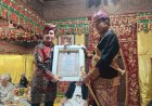 Yulius Maulana Dapat Penghargaan dari Kerajaan Lampung
