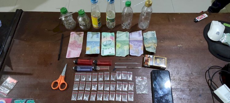 Barang bukti yang diamankan polisi/ist