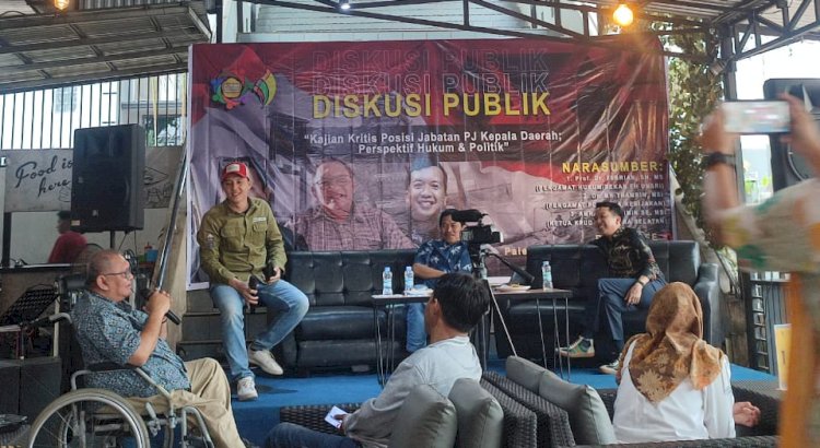 Diskusi  Kajian Kritis Posisi Jabatan Pj Kepala Daerah : Perspektif Hukum dan Politik/Foto:Dudy Oskandar/RMOL