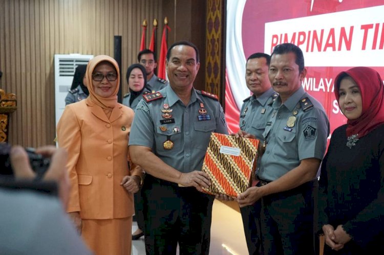 Kantor Wilayah Kementerian Hukum dan HAM Sumatera Selatan menggelar acara pisah sambut Pimpinan Tinggi Pratama/ist