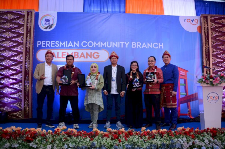 Bank Raya meresmikan Community Branch di Palembang/ist