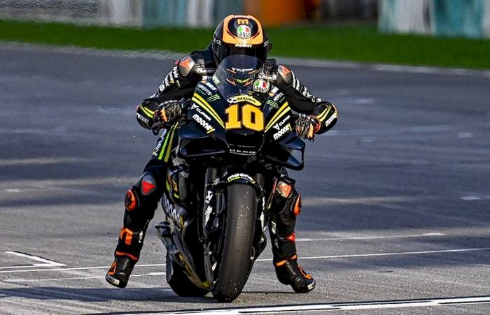 Luca Marini berhasil meraih Pole Position di Kualifikasi MotoGP di Mandalika/net