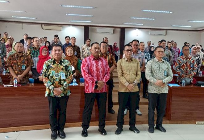 Kegiatan Monitoring dan Evaluasi Rencana Kerja Tahunan (RKT) Reformasi Birokrasi Triwulan III di BPSDM Hukum dan HAM/ist