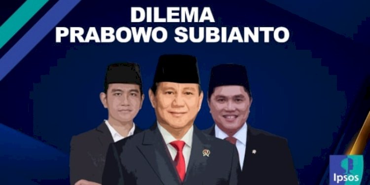  Survei Ipsos Public Affairs bertajuk 'Dilema Prabowo Subianto'/Ist