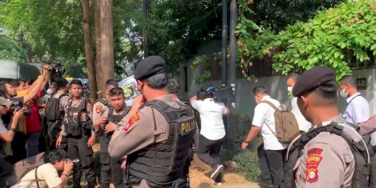 Penggeledahan di Sebuah Rumah di Jalan Kertanegara Nomor 46, Jakarta Selatan/RMOL