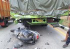 Tabrak Belakang Truk, Pengendara Motor Tewas di Tempat
