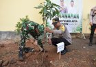 Polres Muara Enim Tanam Pohon untuk Lestarikan Negeri