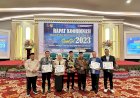Imigrasi Palembang Terima Penghargaan Pelayanan Haji Kemenag Sumsel