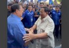 SBY dan AHY Sambut Kehadiran Prabowo di Acara Pembekalan Caleg Demokrat