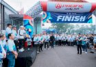 Pj Gubernur Agus Fatoni Lepas Ribuan Peserta Jalan Sehat HUT KORPRI