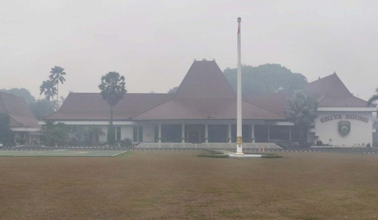 Kabut asap di Palembang /RMOL