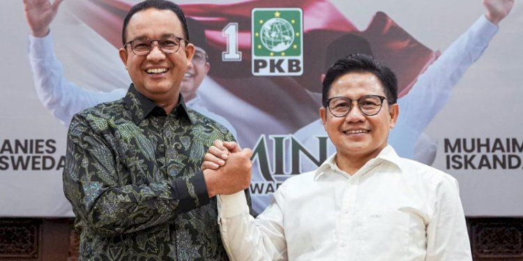 Anies Baswedan dan Muhaimin Iskandar/Net