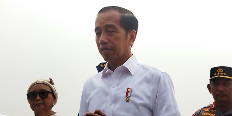 Presiden Republik Indonesia, Joko Widodo di Landasan Udara (Lanud) Halim Perdanakusuma, Jakarta Timur/RMOL