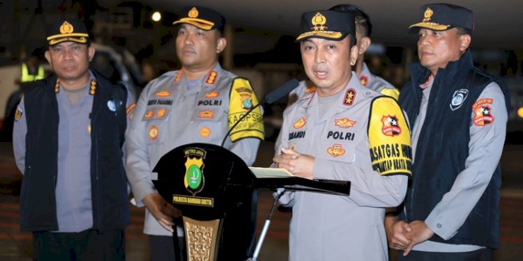Kepala Divisi Hubungan Masyarakat (Kadivhumas) Polri Irjen Sandi Nugroho di Bandara Soekarno-Hatta, Tangerang, Banten pada Minggu malam (5/11)/Ist
