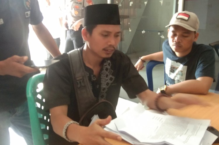 Salah satu calon kades mempertanyakan dasar hukum 496 surat suara tidak sah/ist