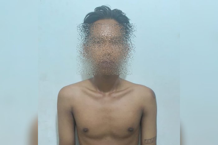 Tersangka anak dibawah umur berinisial MF (16) diringkus anggota Unit Reskrim Polsek Plaju Palembang/ist