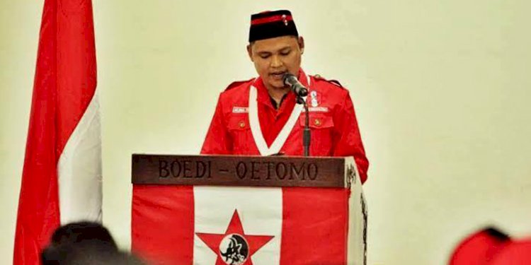 Ketua Umum DPP Gerakan Mahasiswa Nasional Indonesia (GMNI), Arjuna Putra Aldino/Ist