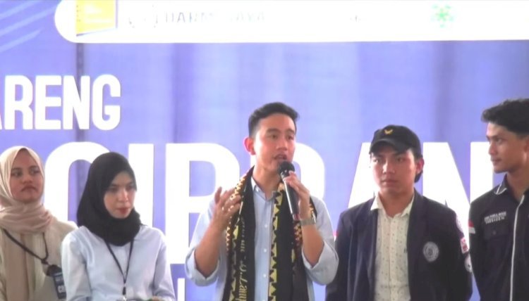 Cawapres Gibran Rakabuming Raka mengajak generasi z memanfaatkan media sosial untuk berjualan/Ist