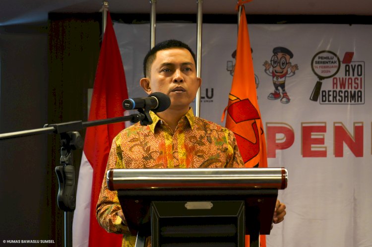 Ketua Badan Pengawas Pemilu (Bawaslu) Provinsi Sumatera Selatan (Sumsel) Kurniawan SPd (ist/rmolsumsel.id)