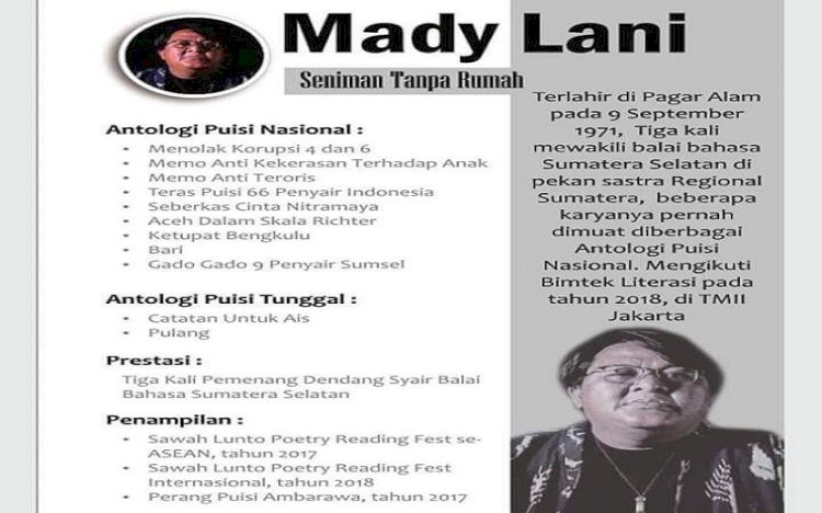 Profil Mady Lani. (ist/rmolsumsel.id)