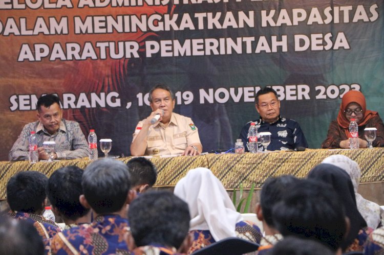 Sebanyak puluhan aparatur pemerintah desa dari 246 desa di 22 kecamatan Kabupaten Muara Enim, berpartisipasi dalam kegiatan Bimbingan Teknis/ist