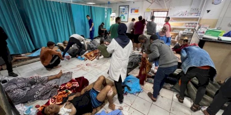 Kondisi Rumah Sakit Indonesia di Gaza pada 16 November 2023/Net