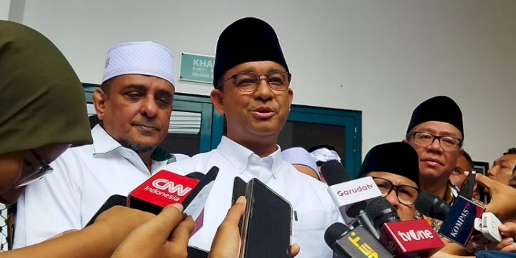 Calon Presiden Koalisi Perubahan, Anies Baswedan di Ijtima Ulama 2023 di Sentul, Bogor, Jawa Barat/RMOL