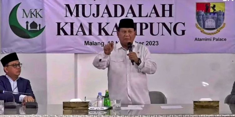 Calon presiden Prabowo Subianto/Net