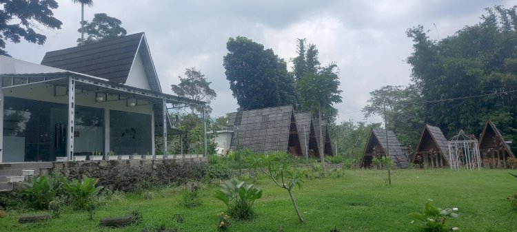 Villa dan coutigue Pelangi Dempo Pagar Alam. (Taufik/RMOLSumsel.id)