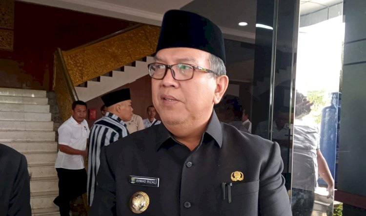  Penjabat Bupati Muara Enim, Ahmad Rizali. (Noviansyah/RMOLSumsel.id)