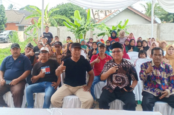 Anggota DPRD Kota Palembang dapil II (Alang-alang Lebar, Sukarami, dan Kemuning) Ganefo Rohim menggelar reses masa persidangan III tahun 2023. (ist/RMOLSumsel.id)