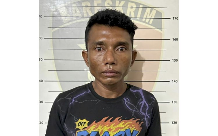 Adi Saputra (35) residivis pencurian di Banyuasin, Sumsel. (ist/RMOLSumsel.id)