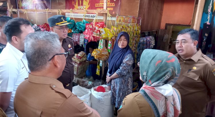 Pemkab Muara Enim gelar inspeksi mendadak di pasar Inpres Muara Enim/RMOL