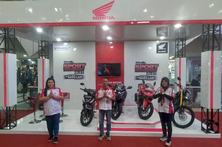 Pameran Honda Sport Motoshow di Atrium PTC Mall Palembang/ist