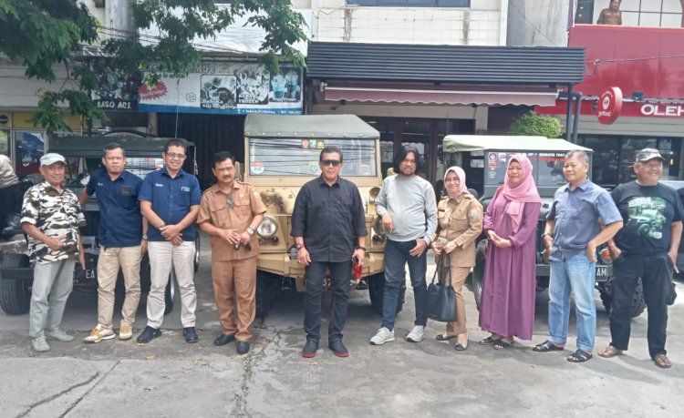 Komunitas Jeep Siap Sukses Peringatan Pertempuran 5 Hari 5 Malam di Palembang/ist