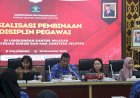 Kanwil Kemenkumham Sumsel Sosialisasikan Disiplin Pegawai berdasarkan PP Nomor 94 Tahun 2021